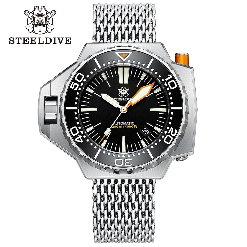 Steeldive SD1969 1200m Professional Diver Watch, manufacturer product photograph